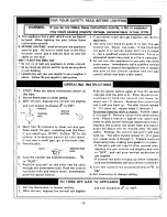 Preview for 12 page of Williams 4505621 Installation & Operating Instruction Manual