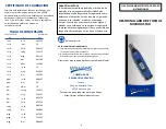 Preview for 3 page of Williams 61SMW Operation Manual