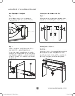 Preview for 3 page of Williams ALLEGRO III IN-HOME PACK Assembly Instructions