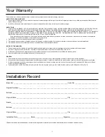 Preview for 2 page of Williams ES026 Installation, Operating And Maintenance Instructions