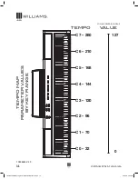 Preview for 14 page of Williams Legato III Owner'S Manual