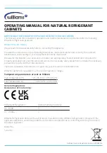 Preview for 1 page of Williams Medi+ LWMP620 Operating Manual