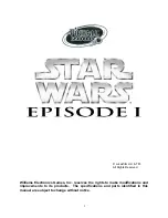 Preview for 6 page of Williams Pinball 2000 Star Wars Episode I Operation Manual