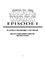 Preview for 61 page of Williams Pinball 2000 Star Wars Episode I Operation Manual