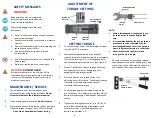 Preview for 2 page of Williams PRE-SET Operation Manual