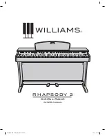 Williams RHAPSODY 2 Owner'S Manual preview