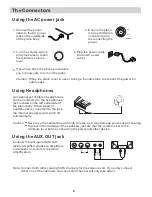 Предварительный просмотр 9 страницы Williams Sonata 88 User Manual