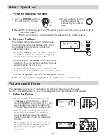 Предварительный просмотр 11 страницы Williams Sonata 88 User Manual