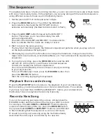 Предварительный просмотр 20 страницы Williams Sonata 88 User Manual