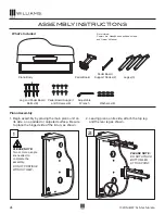 Предварительный просмотр 4 страницы Williams SYMPHONY GRAND II Owner'S Manual