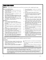 Preview for 2 page of Williamson-Thermoflo PLB-098 LOW-BOY Instructions Manual