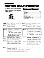 Williamson-Thermoflo PMP-098 Manual preview