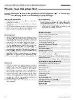 Preview for 2 page of Williamson-Thermoflo RVGP User'S Information Manual