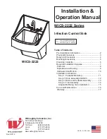 Willoughby Industries, Inc. WICS-2222 Series Installation & Operation Manual preview