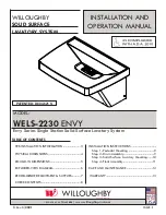 Willoughby ENVY Series Installation And Operation Manual preview