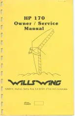 Wills Wing HP 170 Owner'S Service Manual preview