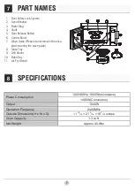 Preview for 9 page of Willz WLCMJ412S2BCSCAF-10 User Manual