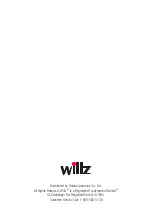 Preview for 16 page of Willz WLCMJ412S2BCSCAF-10 User Manual