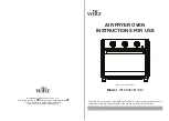 Willz WTSSA20817AM Instructions For Use Manual preview