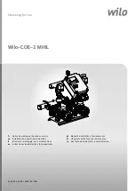 Preview for 1 page of Wilo COE-2 MHIL Installation And Operating Instructions Manual