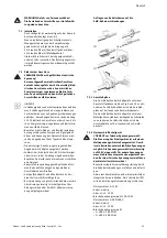 Предварительный просмотр 33 страницы Wilo Control EC-Fire Installation And Operating Instructions Manual