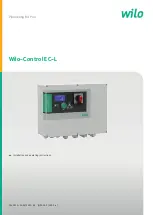 Wilo Control EC-L Installation And Operating Instructions Manual предпросмотр