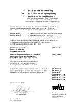 Предварительный просмотр 21 страницы Wilo Control MS-L  2x4kW Series Installation And Operating Instructions Manual