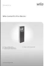 Preview for 1 page of Wilo Control SC-Fire Electric Installation And Operating Instructions Manual