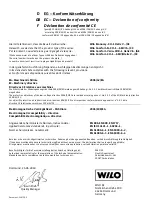 Preview for 30 page of Wilo COR-1HELIX VE5203/3/VR Installation And Operating Instructions Manual