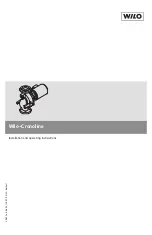 Wilo Cronoline Installation And Operating Instructions Manual preview