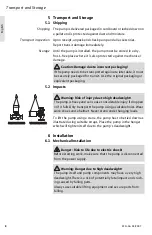 Preview for 8 page of Wilo Cronoline Installation And Operating Instructions Manual