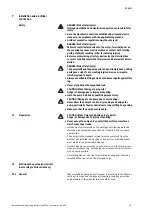 Preview for 17 page of Wilo CronoNorm-NL Series Installation And Operating Instructions Manual