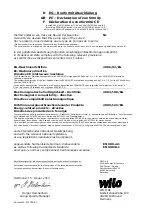 Preview for 53 page of Wilo CronoNorm-NL Series Installation And Operating Instructions Manual