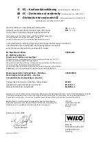 Preview for 39 page of Wilo DPL N Series Installation And Operating Instructions Manual