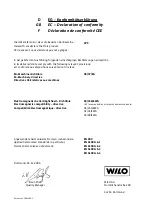 Предварительный просмотр 21 страницы Wilo Drain LPC 40 Installation And Operating Instructions Manual