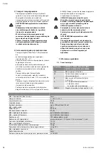 Preview for 72 page of Wilo Drain TM 25/6 Installation And Operating Instructions Manual