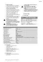 Preview for 107 page of Wilo Drain TM 25/6 Installation And Operating Instructions Manual