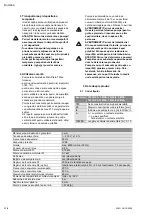 Preview for 112 page of Wilo Drain TM 25/6 Installation And Operating Instructions Manual