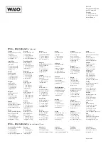 Preview for 123 page of Wilo Drain TM 25/6 Installation And Operating Instructions Manual