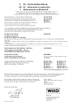 Preview for 260 page of Wilo DrainLift M2/8 Installation And Operating Instructions Manual