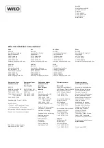 Preview for 263 page of Wilo DrainLift M2/8 Installation And Operating Instructions Manual