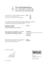 Preview for 17 page of Wilo Economy MHIL100 Installation And Operating Instructions Manual