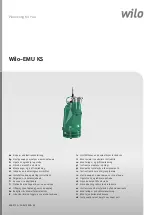 Preview for 1 page of Wilo EMU KS 12 Manual