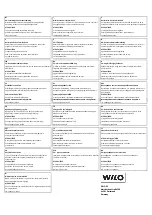 Preview for 396 page of Wilo EMU KS Ex Series Installation And Operating Instructions Manual