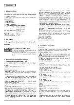 Preview for 22 page of Wilo ER 1 Installation And Operating Instructions Manual