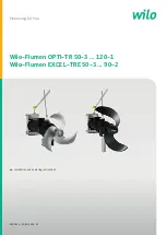 Preview for 1 page of Wilo Flumen EXCEL-TRE 50-3 90-2 Series Installation And Operating Instructions Manual