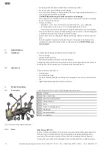 Preview for 12 page of Wilo Flumen EXCEL-TRE 50-3 90-2 Series Installation And Operating Instructions Manual