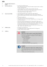 Preview for 18 page of Wilo Flumen EXCEL-TRE 50-3 90-2 Series Installation And Operating Instructions Manual