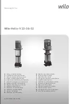 Wilo Helix-V 10 Installation And Operating Instructions Manual preview