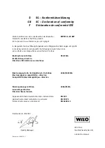 Preview for 14 page of Wilo HELIX-VE 11-22 kW Installation And Operating Instructions Manual